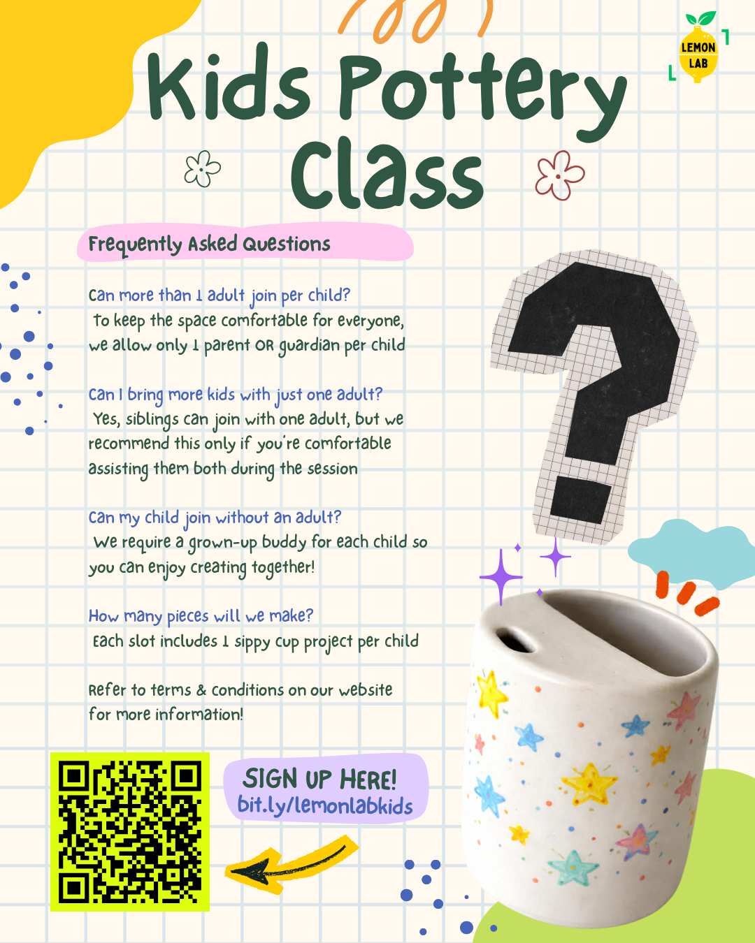 Kids Pottery Class