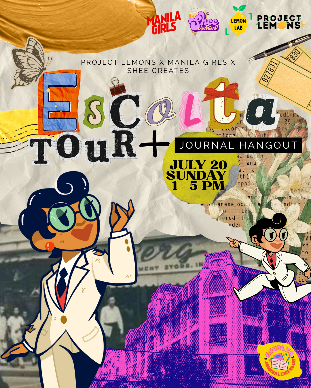 Escolta Journaling Club - Escolta Tour x Journal Hangout