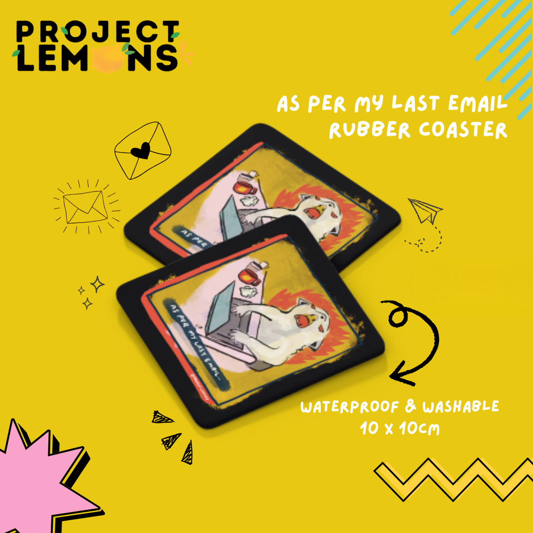 Project Lemons Coaster - Work Work