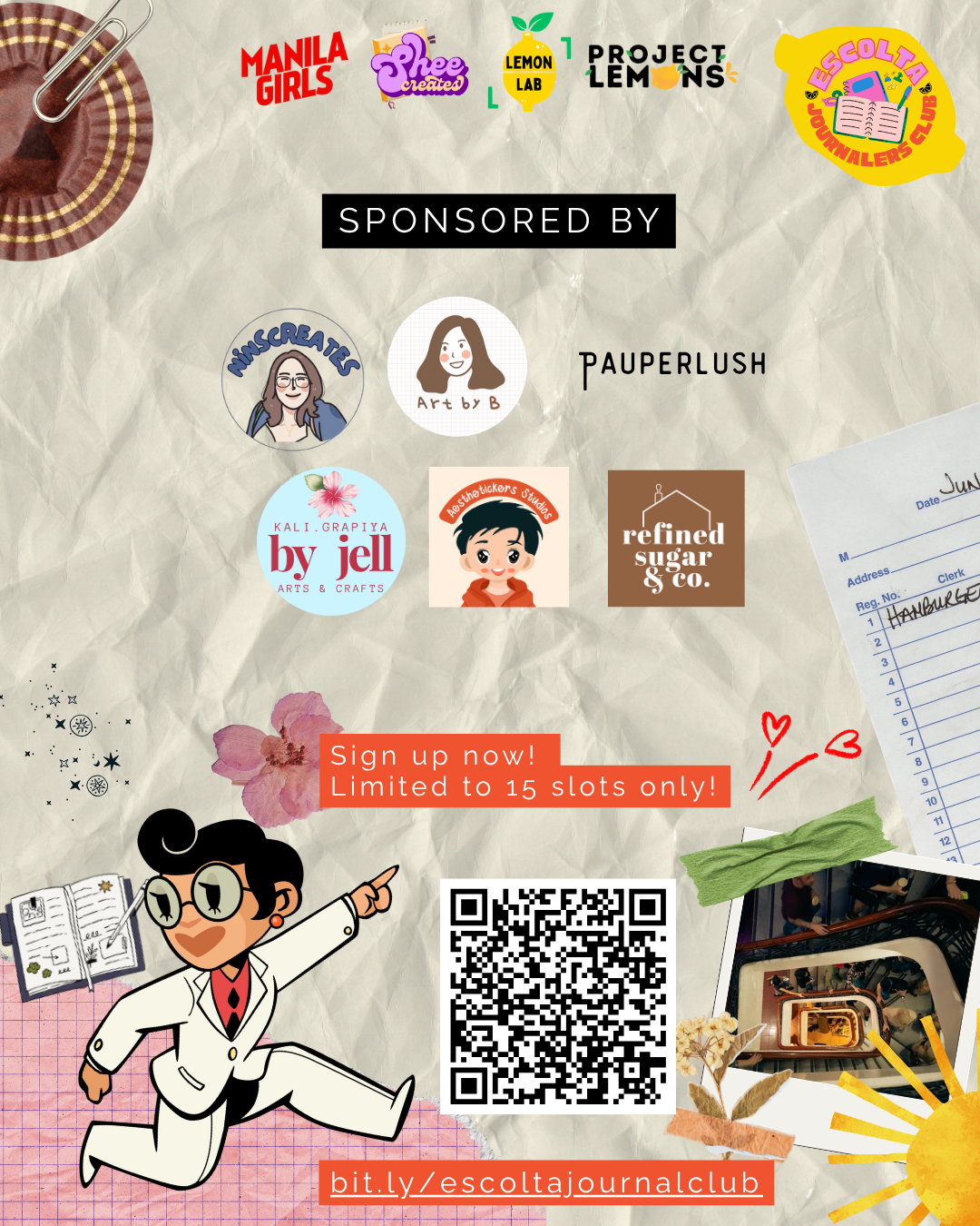 Escolta Journaling Club - Escolta Tour x Journal Hangout