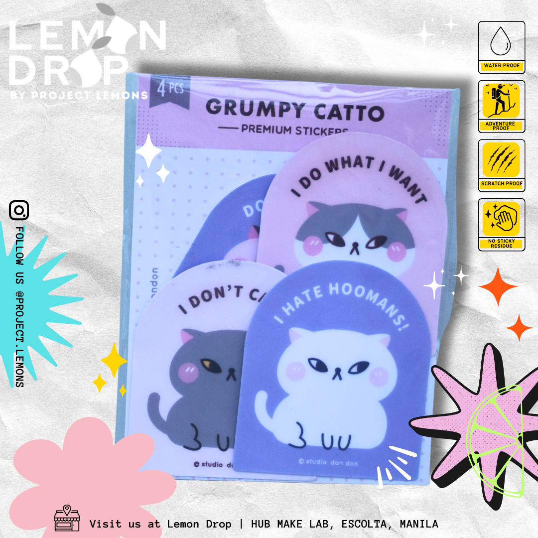 Grumpy Catto Sticker Pack