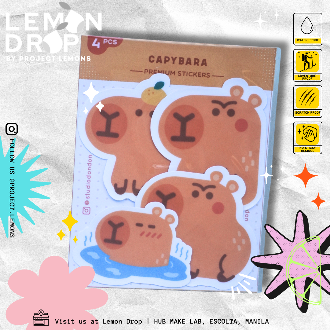 Capybara Sticker Pack
