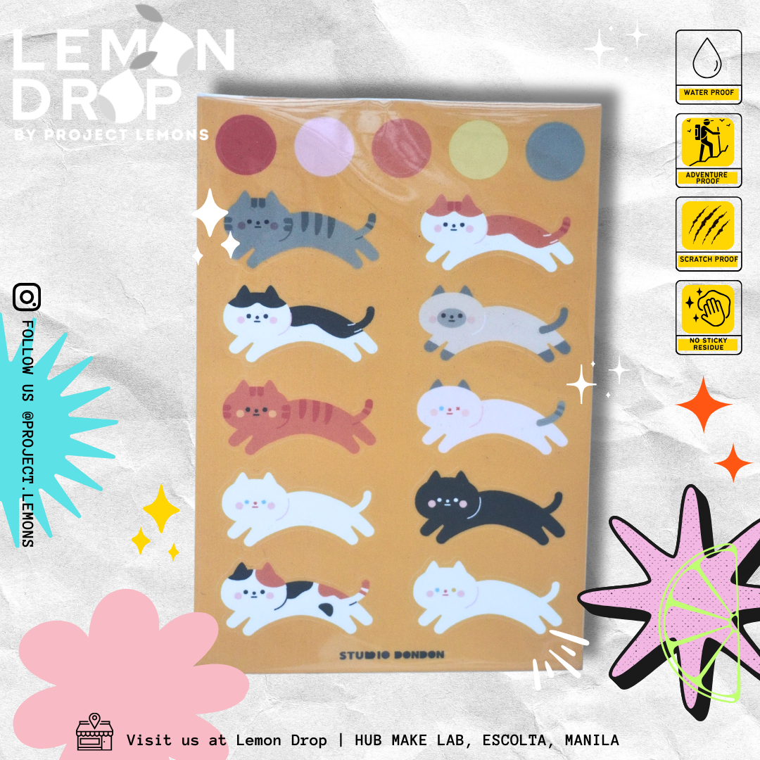 Cute Catto Sticker Sheet