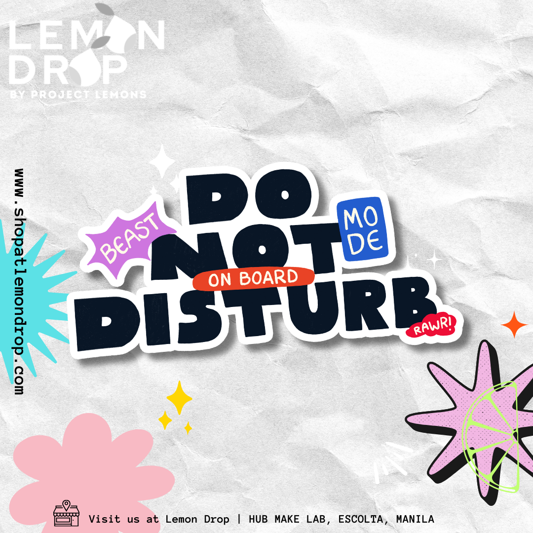 Do Not Disturb Sticker