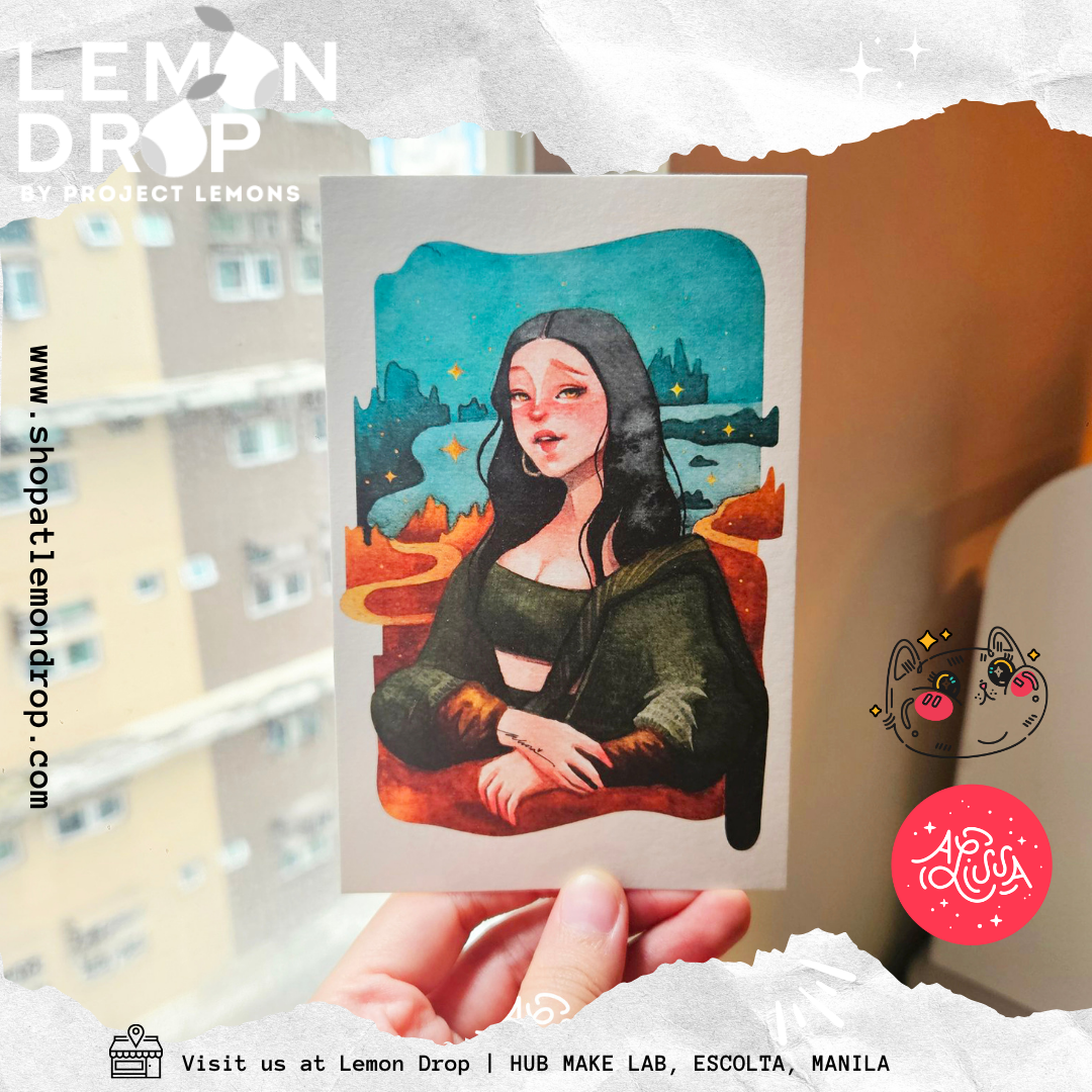 Mona Lisa Pcard