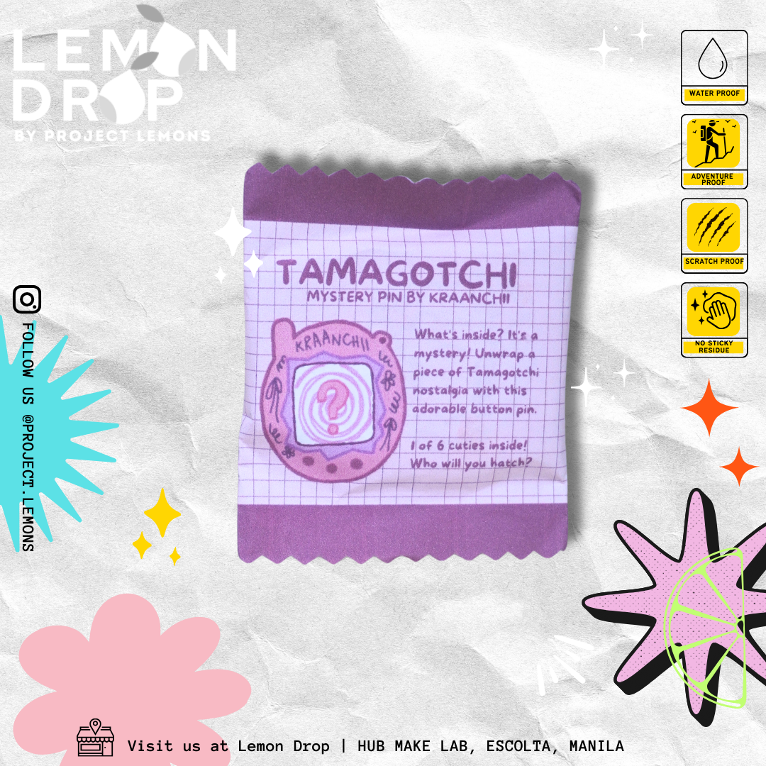 Mystery Tamgotchi Pins - PINK