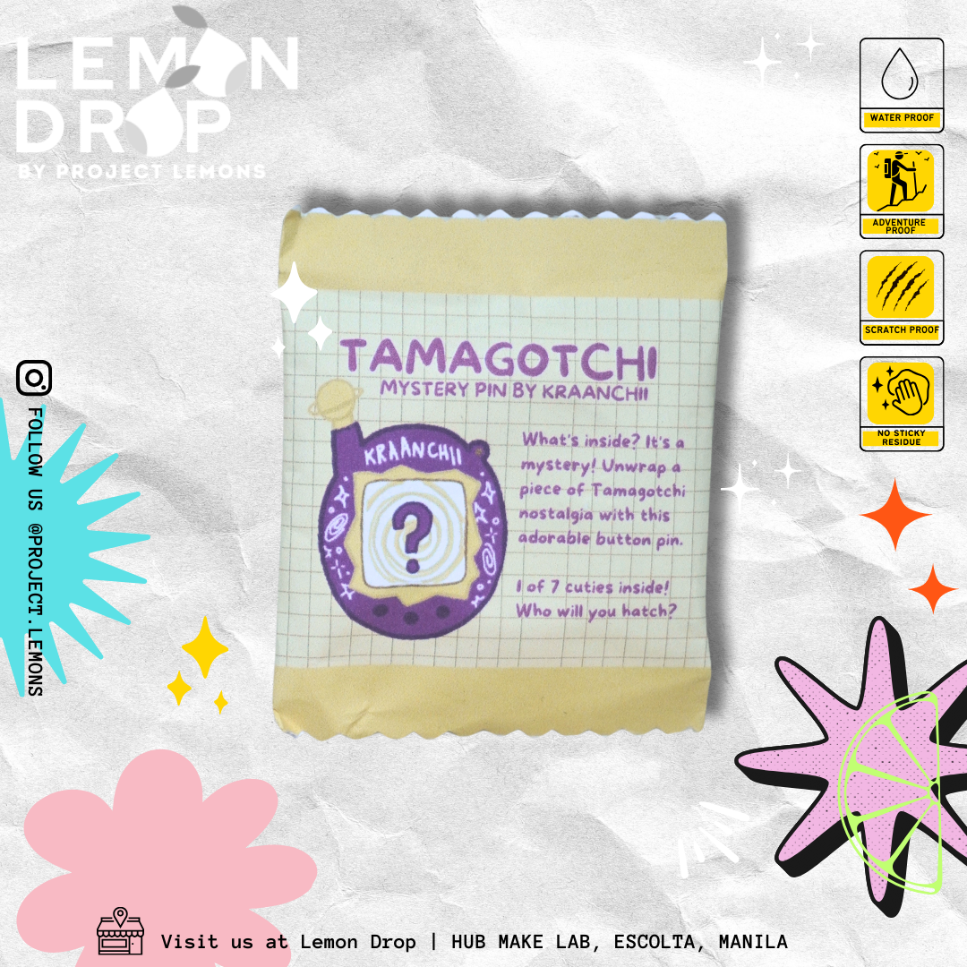 Mystery Tamgotchi Pins - YELLOW