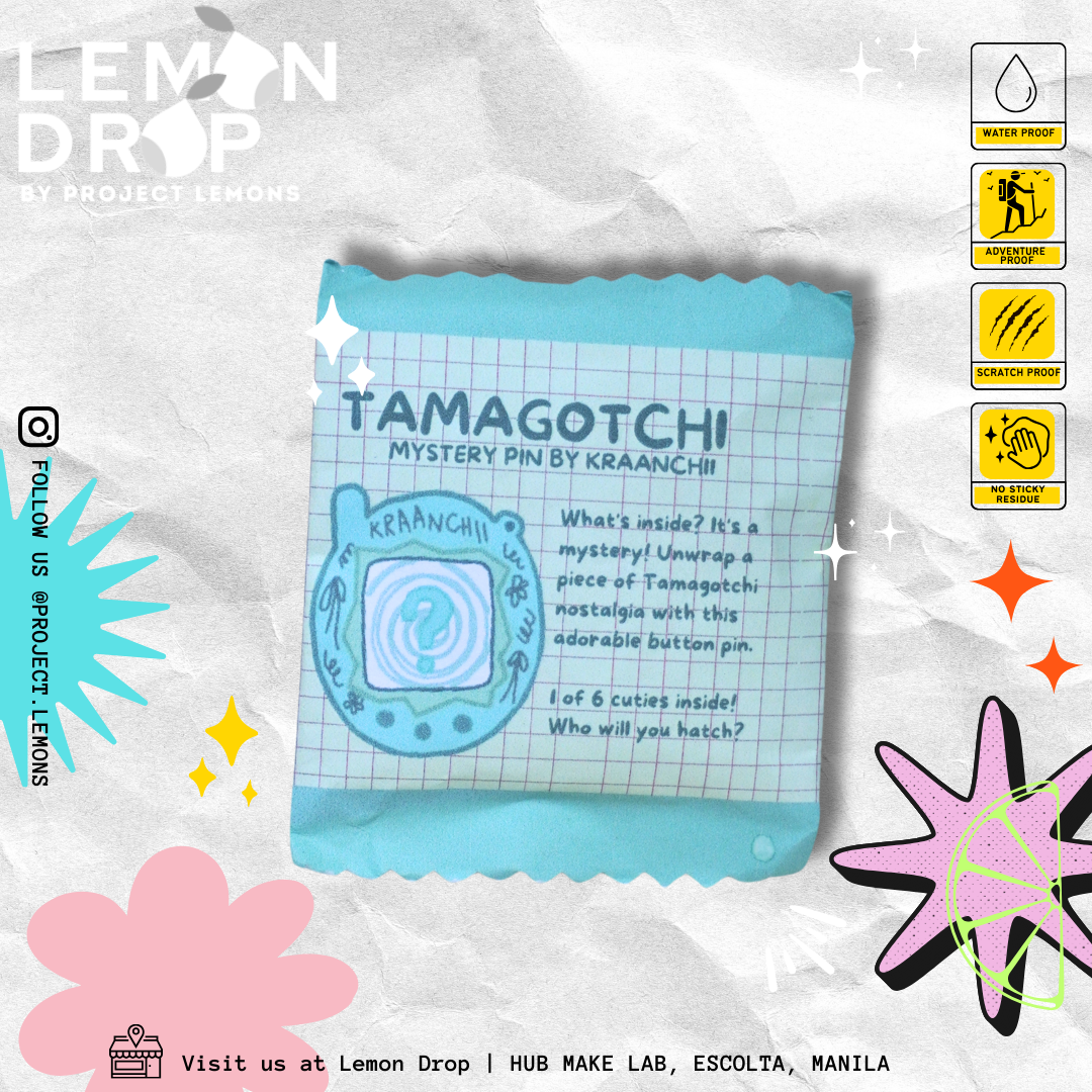 Mystery Tamgotchi Pins - BLUE