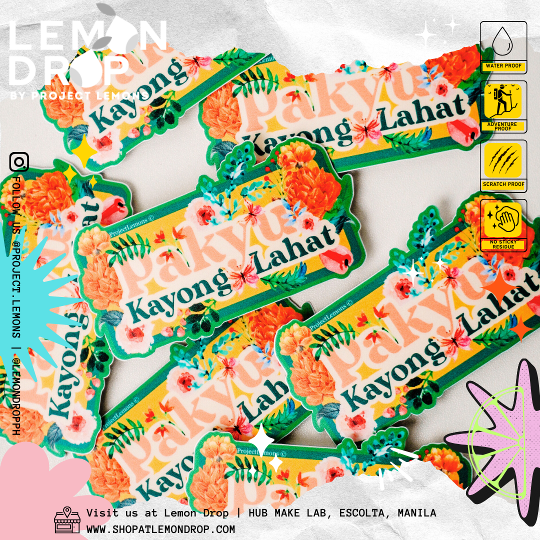 Pakyu Kayong Lahat Sticker
