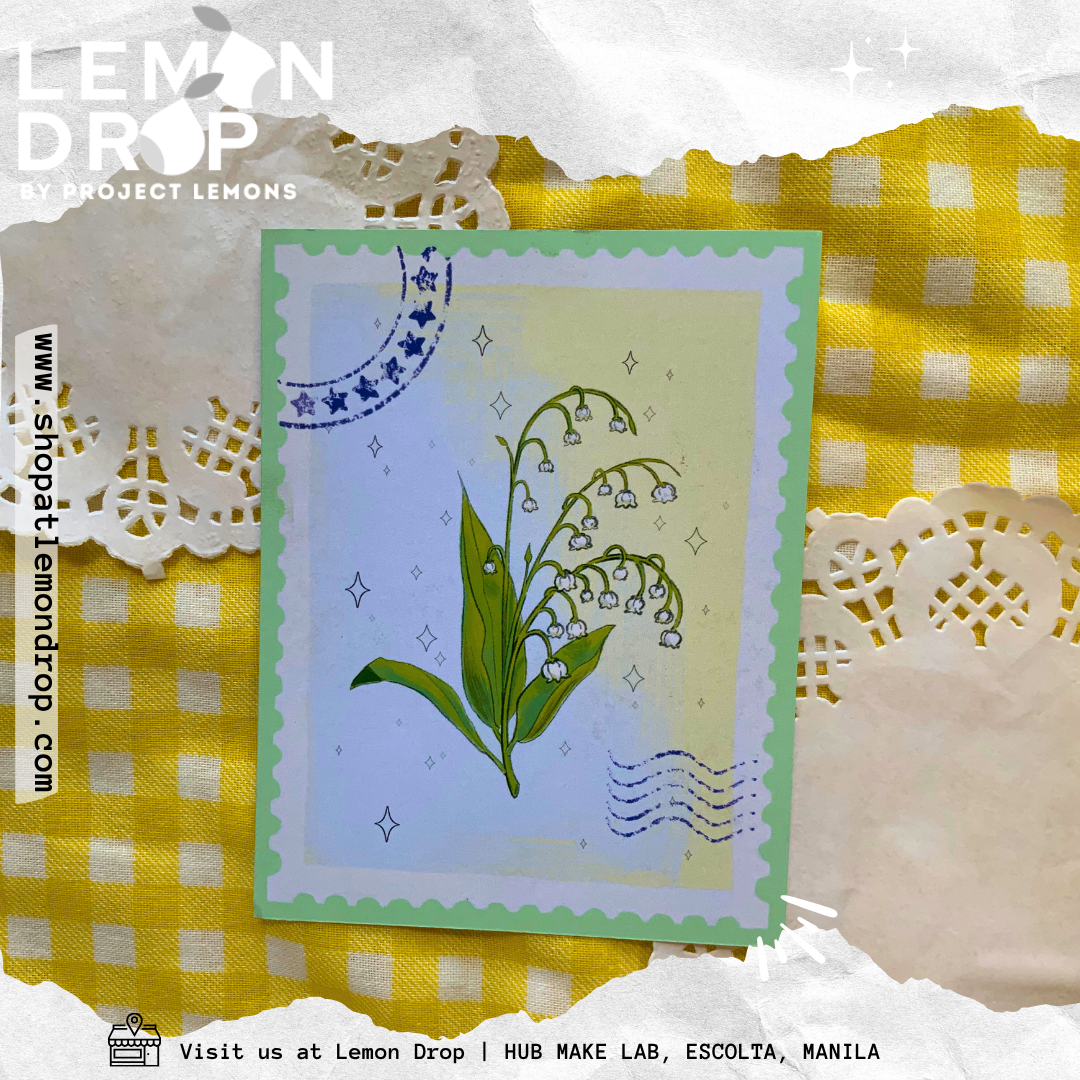 Lily of the valley stamp