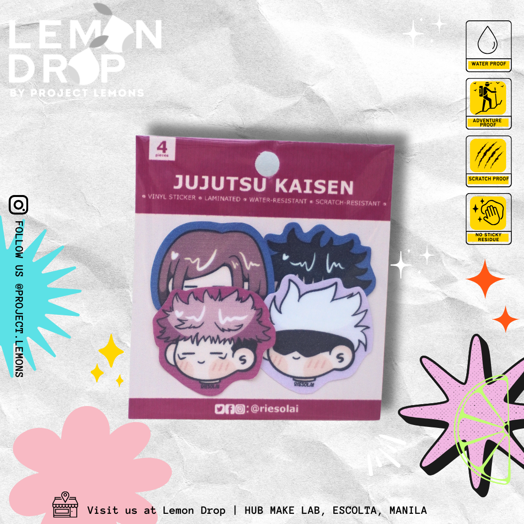 Jujutsu Kaisen Sticker Pack