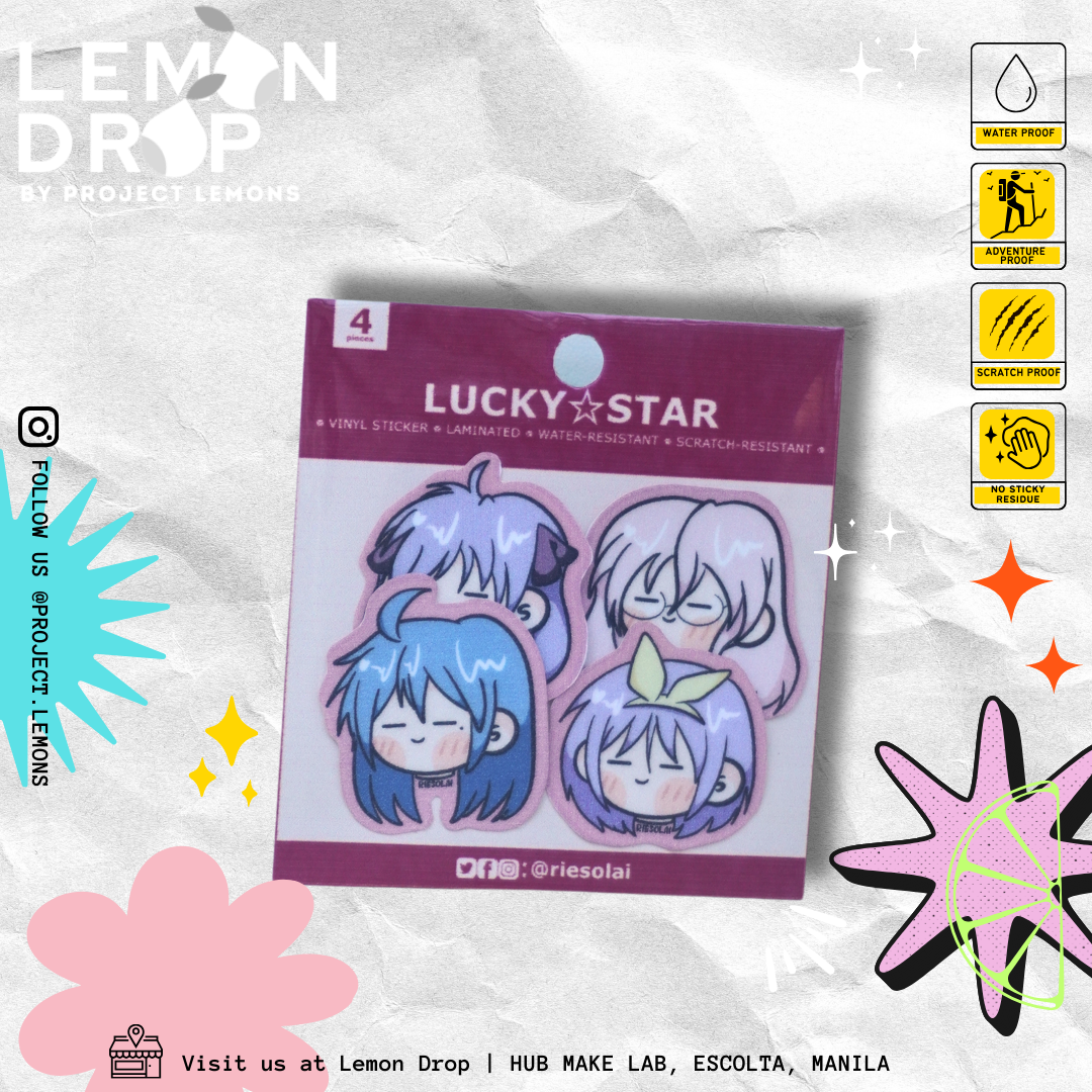 Lucky Star Sticker Pack