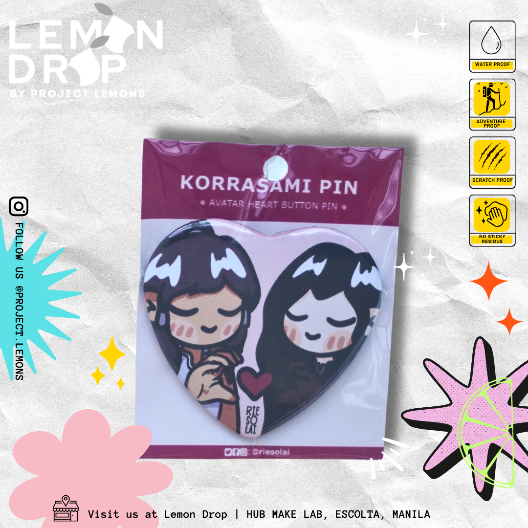 Korrasami Heart Pin