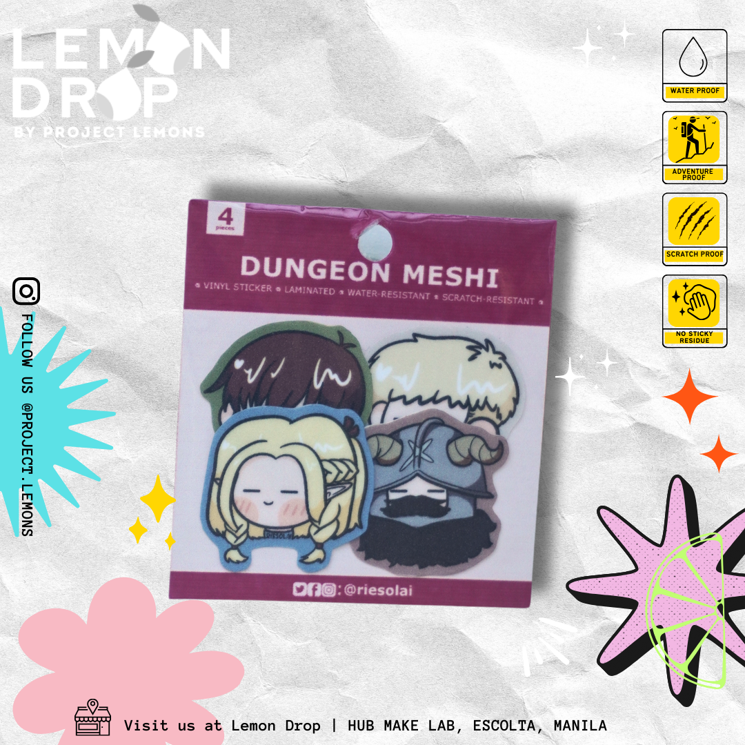 Dungeon Meshi Sticker Pack