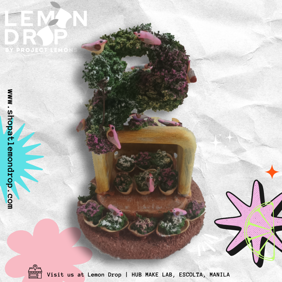 Violetpink upcycled garden
