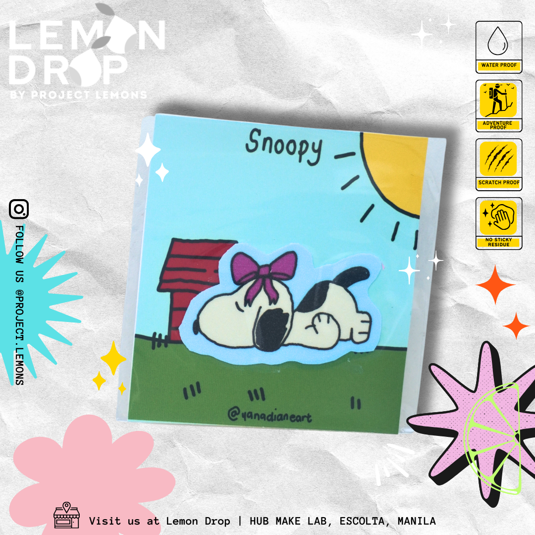 Snoopy Sleeping