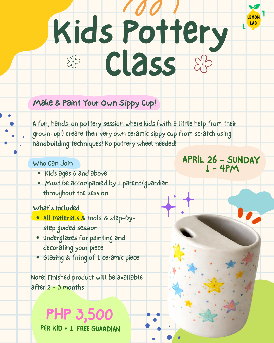 Kids Pottery Class