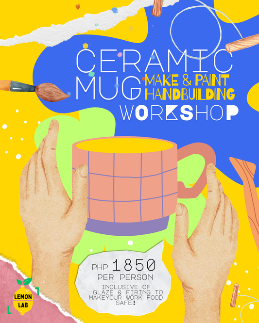 Ceramic Mug (Make & Paint Handbuilding) Workshop