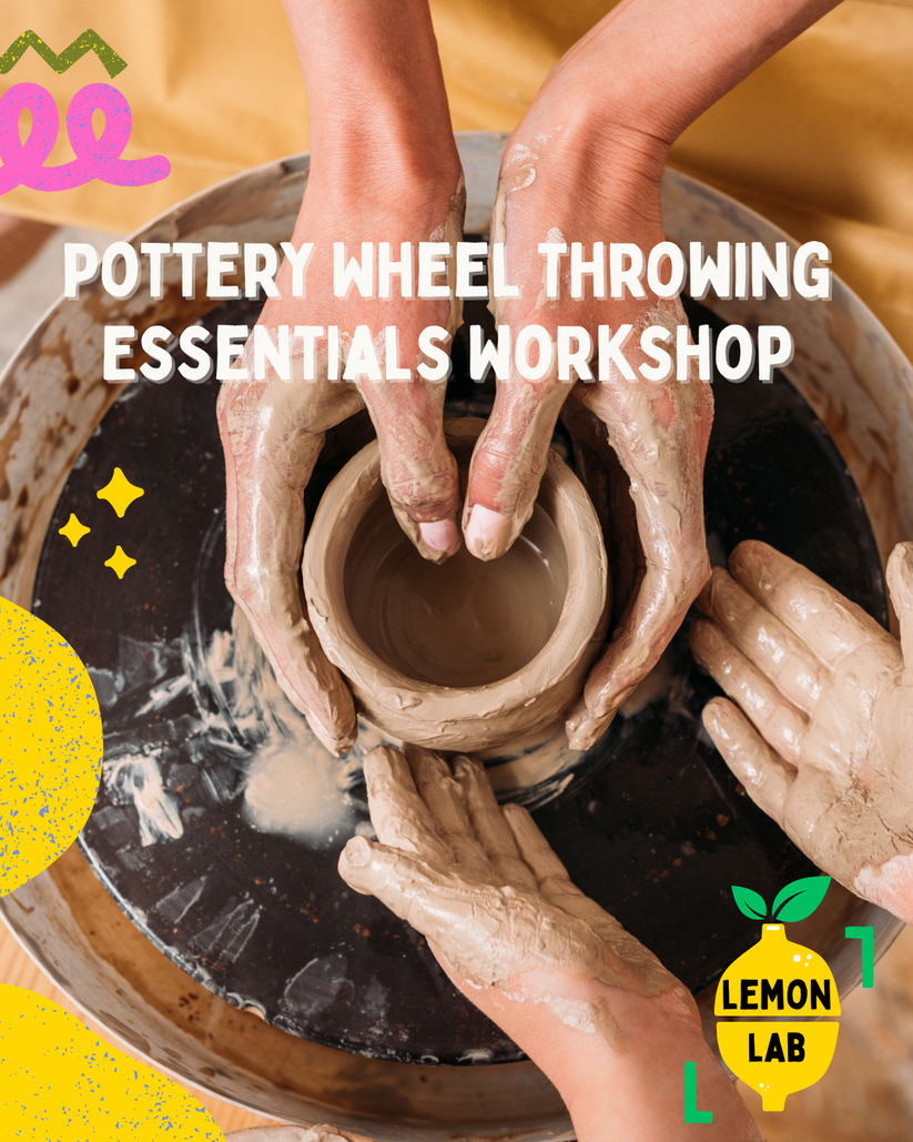 Pottery Wheel Throwing Essentials Workshop – ProjectLemons