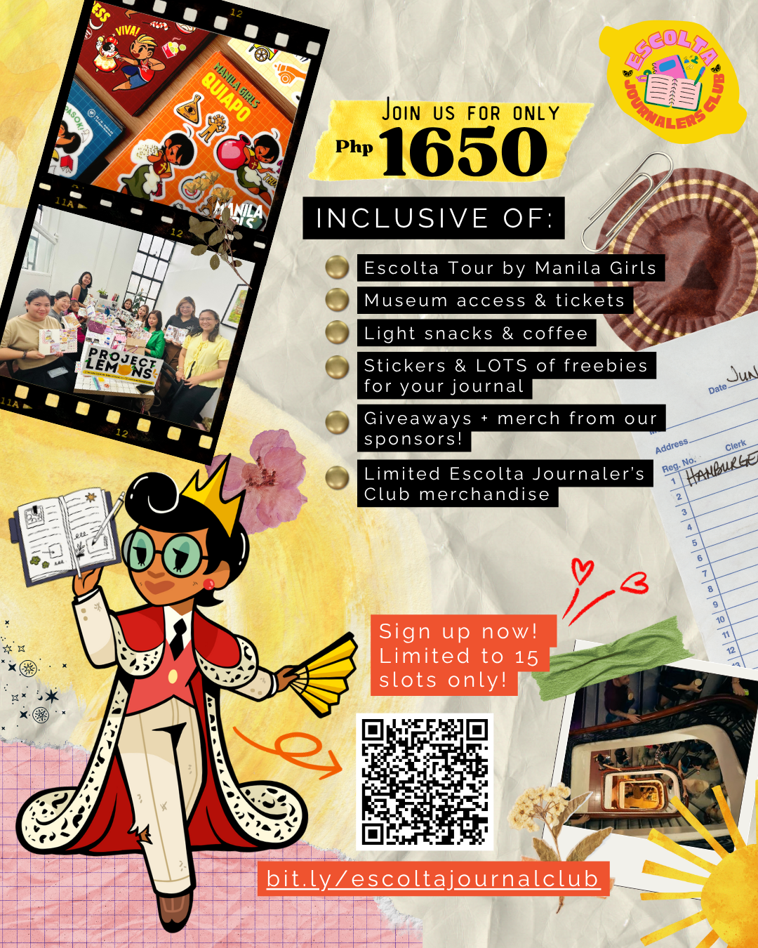 Escolta Journaling Club - Escolta Tour x Journal Hangout