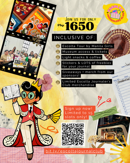 Escolta Journaling Club - Escolta Tour x Journal Hangout
