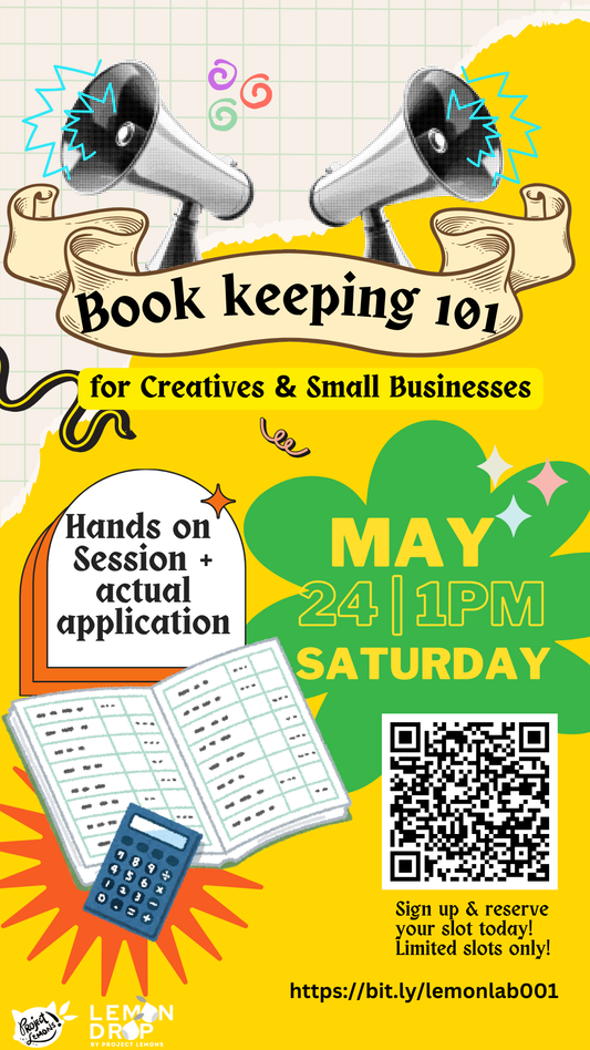 Bookkeeping 101 for Creatives & Small Businesses