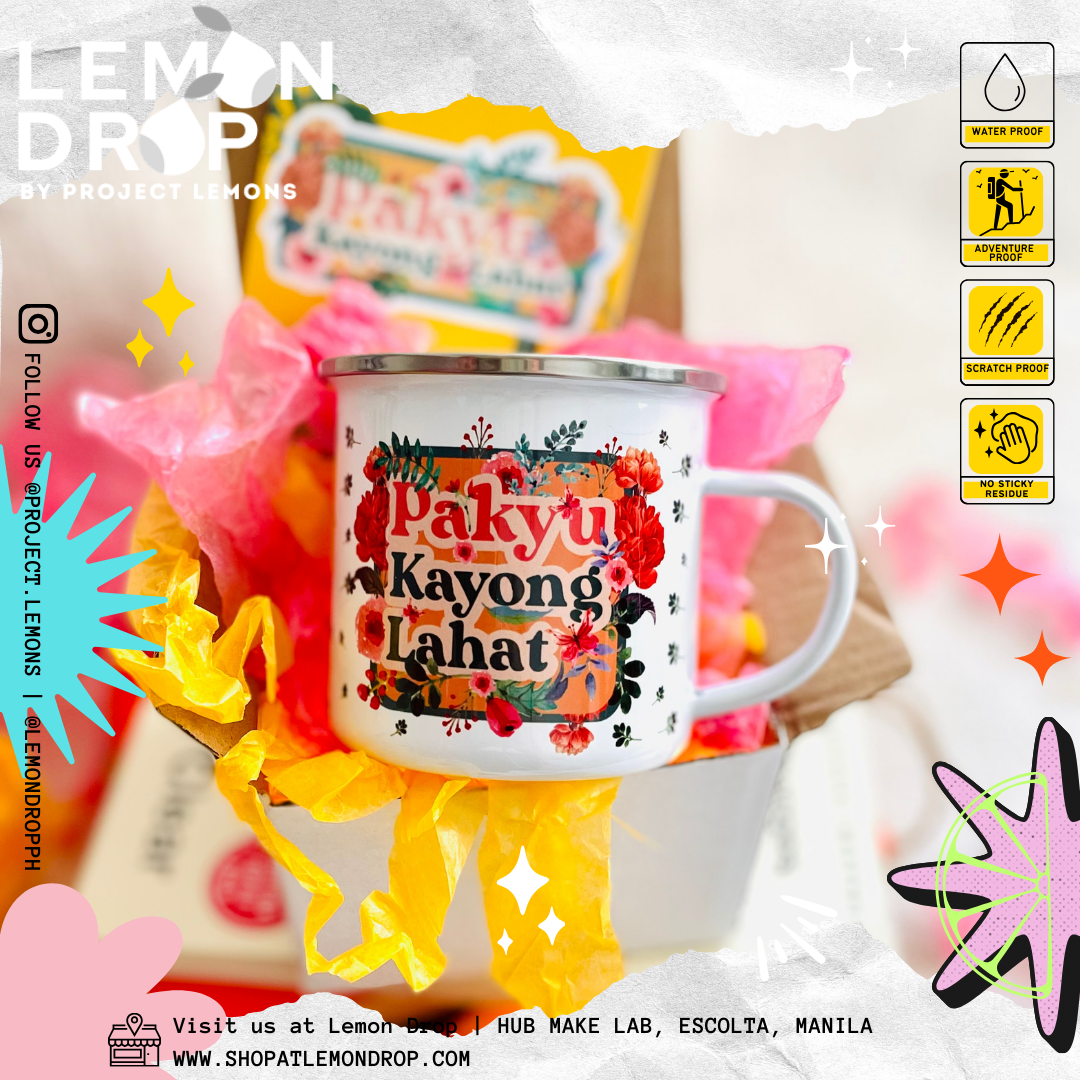 Pakyu Kayong Lahat Mug - Enamel