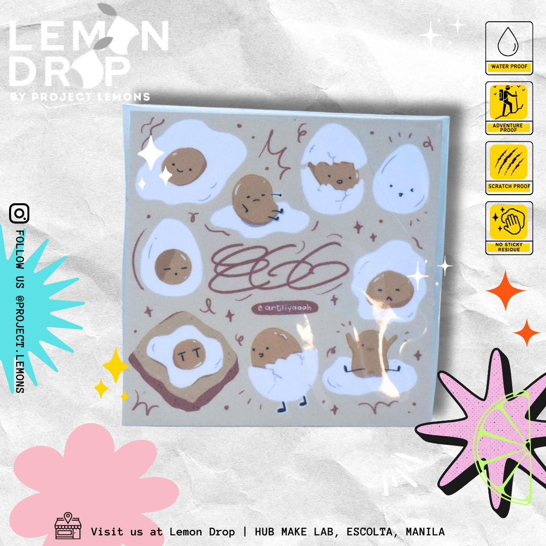 Egg Sticker Sheet