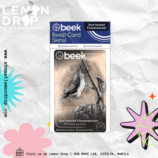 Beek - Red-keeled Flowerpecker Beep Card Skin