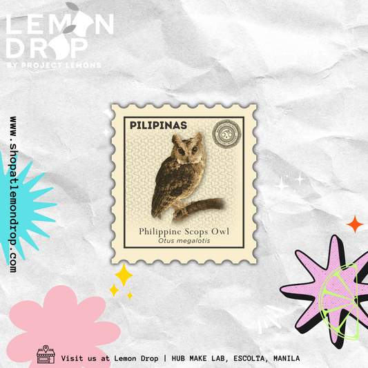 Stamp Sticker - Ph Scops Owl
