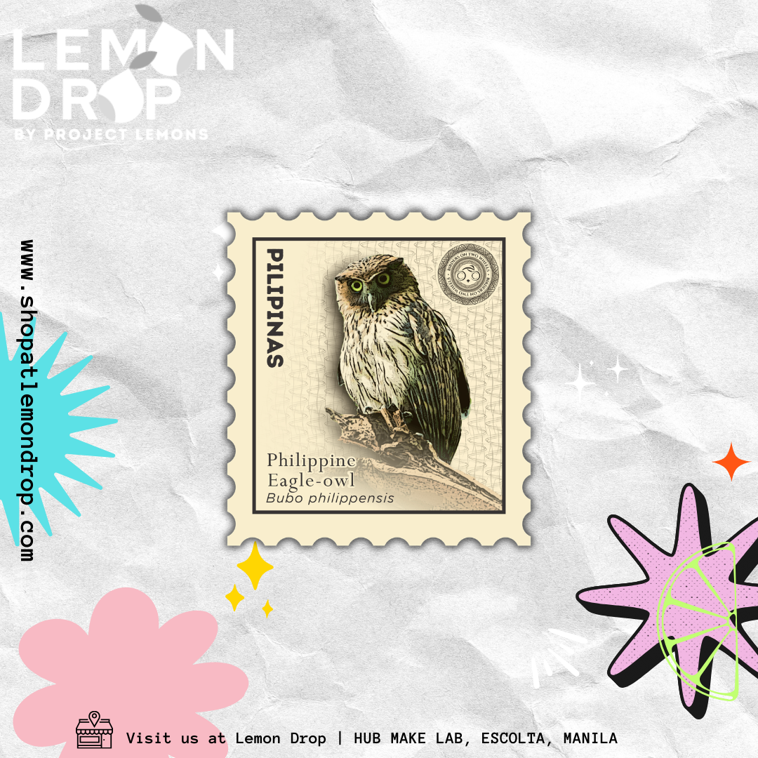 Stamp Sticker - Ph Eagle Owl