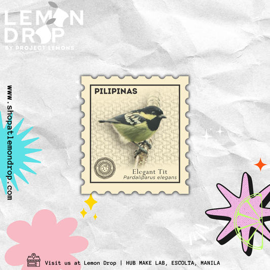 Stamp Sticker - Elegant Tit