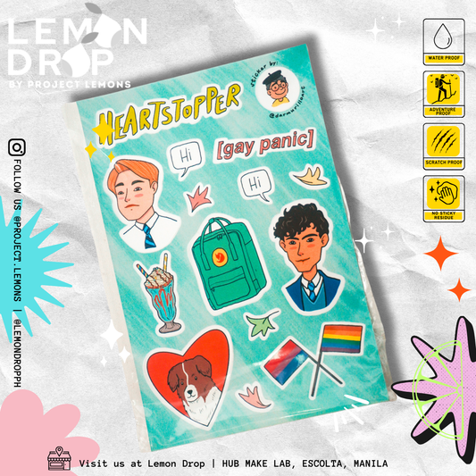 Heartstopper Sticker Sheet