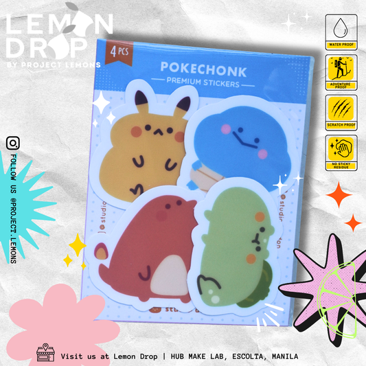 Pokechonk Sticker Pack