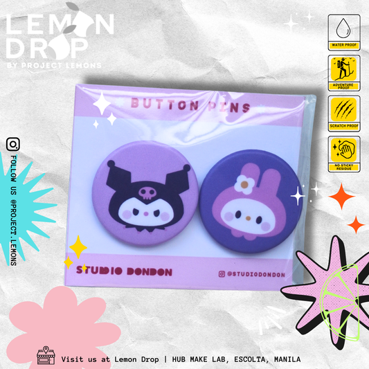 Sanrio V1 Button Pin Set