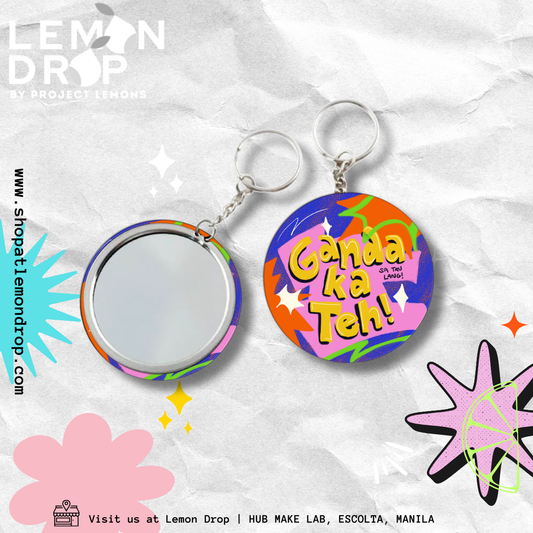 Ganda Ka Teh Mirror Badge
