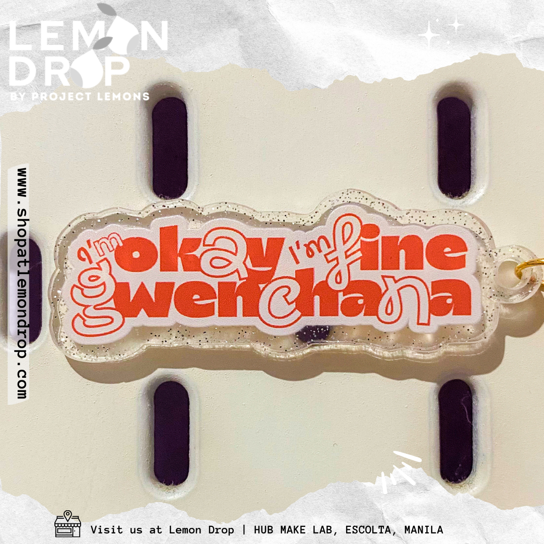 I'm Okay I'm Fine Gwenchana Keychain