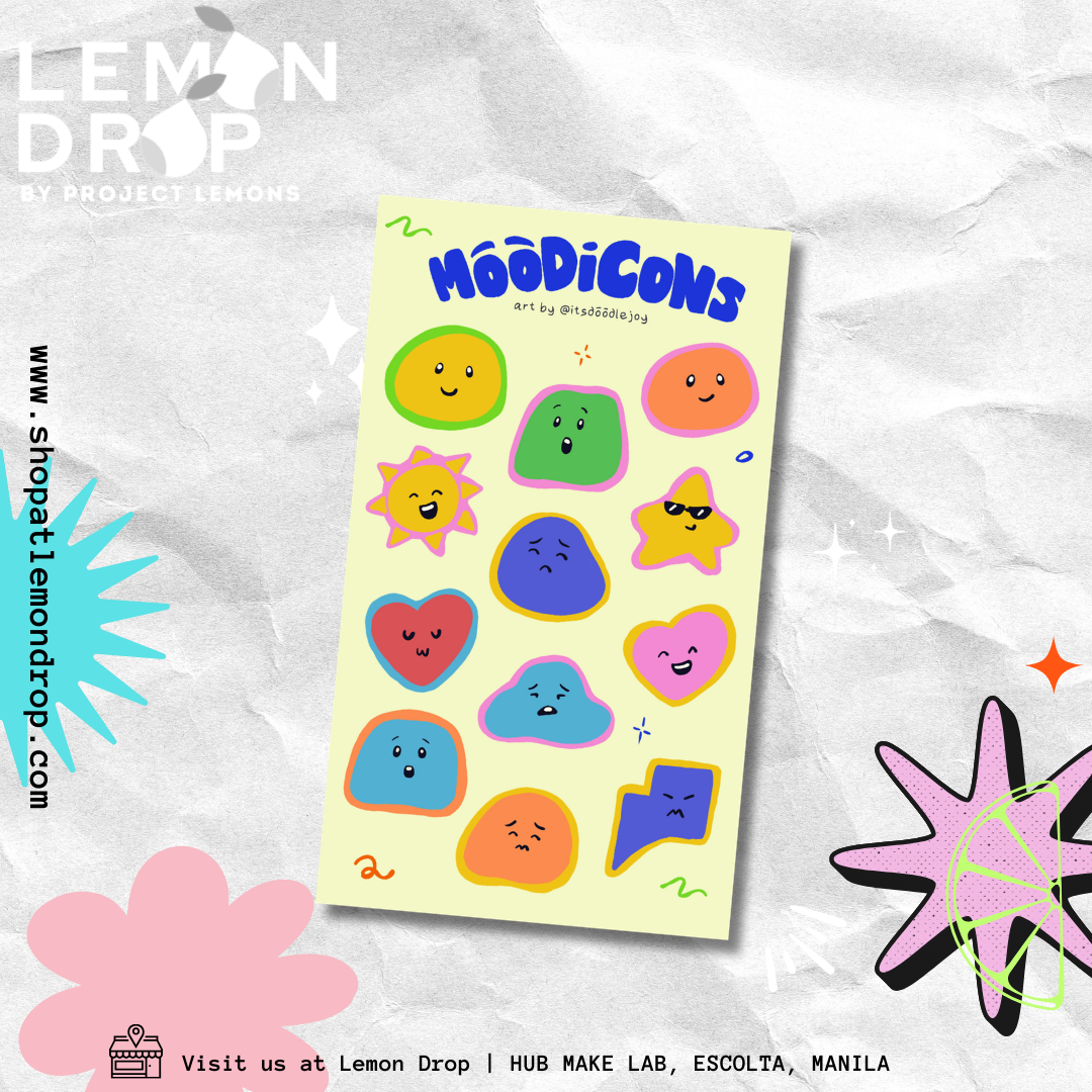 Moodicons Sticker Sheet