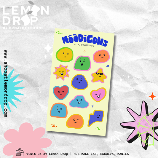 Moodicons Sticker Sheet