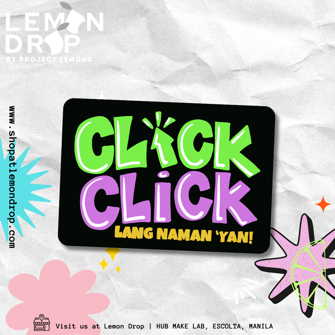 Click Click Lang Naman 'Yan! Sticker