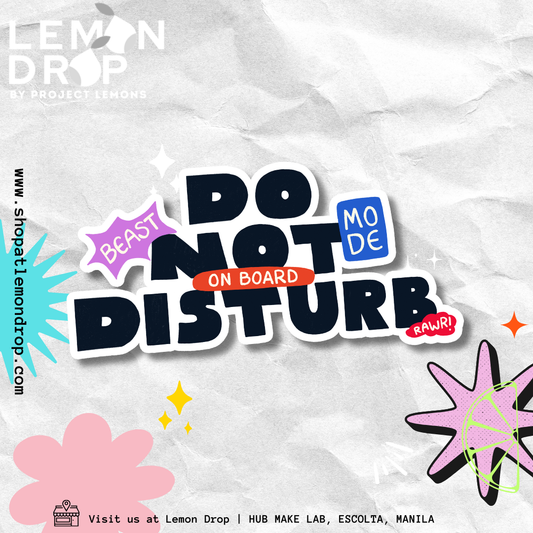 Do Not Disturb Sticker