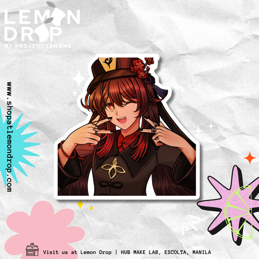 Hutao (Genshin Impact) Sticker