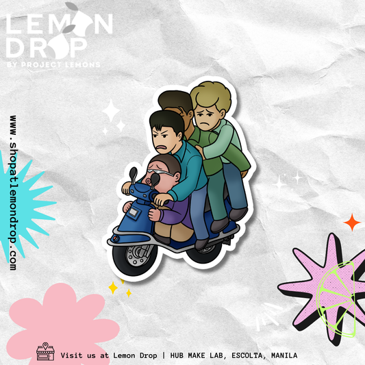 4 Idiots (Slam Dunk) Sticker