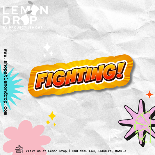 Fighting! Sticker
