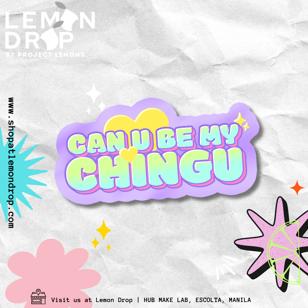Can U Be My Chingu Sticker