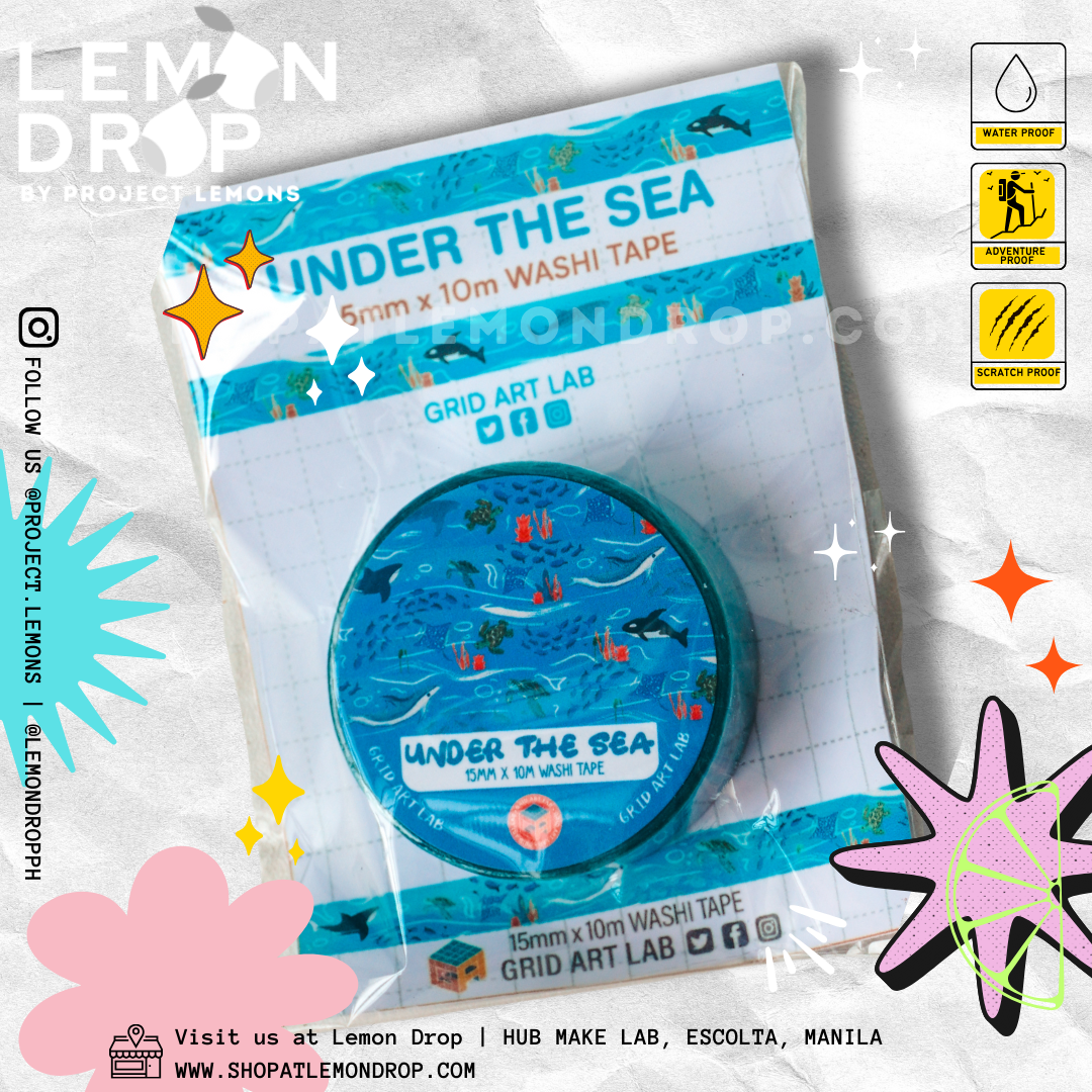 Grid Art Lab - Under the Sea Washi