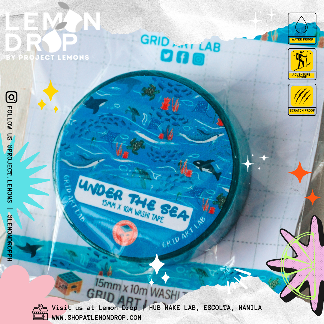 Grid Art Lab - Under the Sea Washi