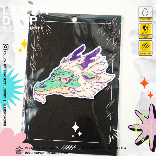 Halikha Premium sticker - Dragon