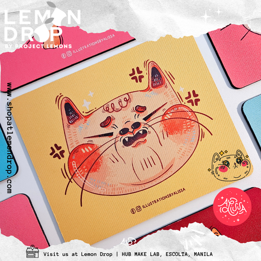 Annoyed Mousepad