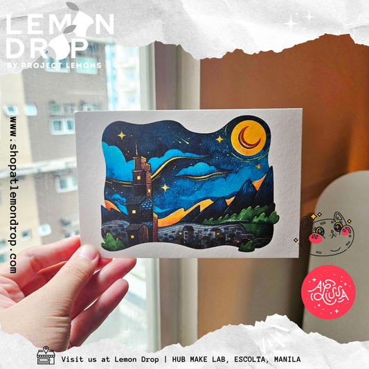 Starry Night Pcard